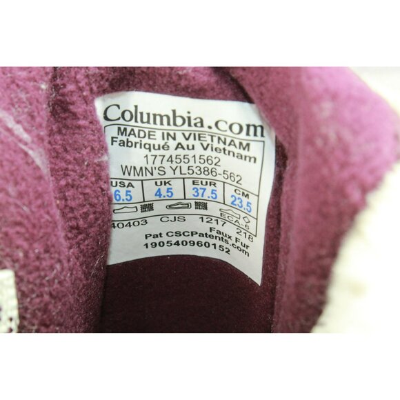 NEW Columbia Powder Summit II Mid Winter Waterproof Boot Size 6.5 YL5386-562 - Picture 8 of 12